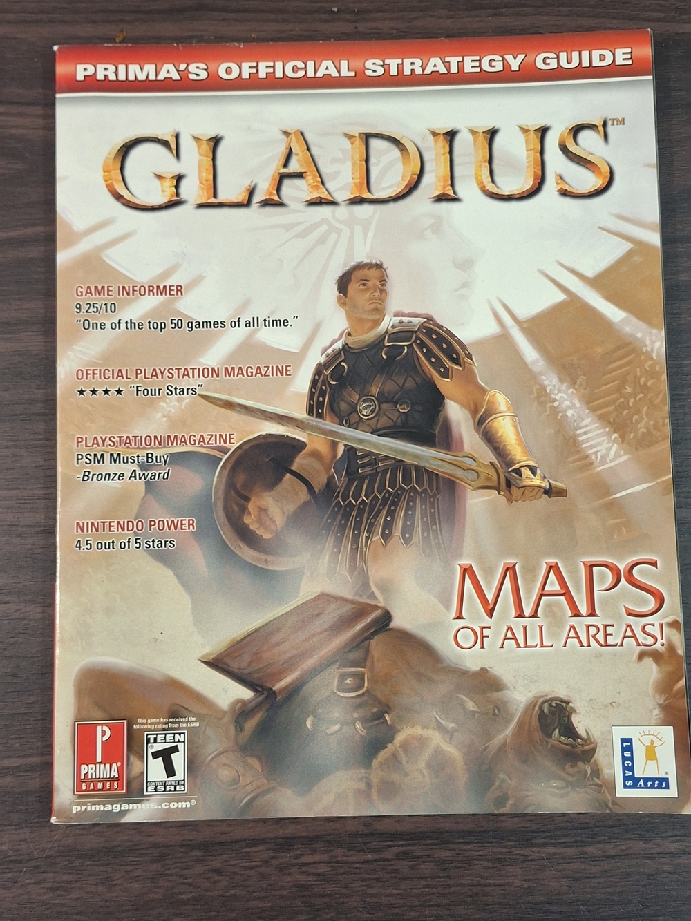 BEST OFFER? Gladius Official Strategy Guide Xbox